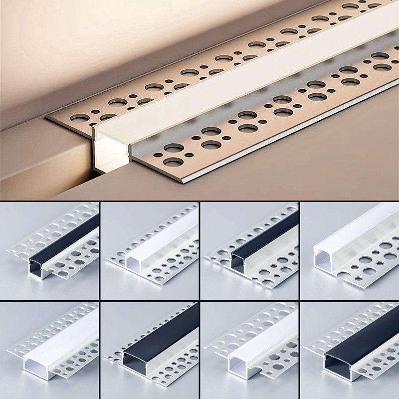 Diffusion Material Roll - حافة السقف بدون حدود LED الألومنيوم