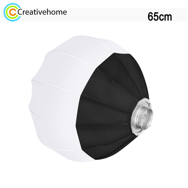 Photography Lighting Softbox - مصباح فلاش كروي قابل للطي Puluz