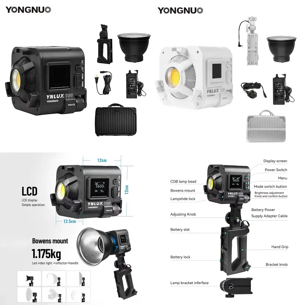 Photography Lighting Video - ضوء فيديو LED محمول باليد YONGNUO