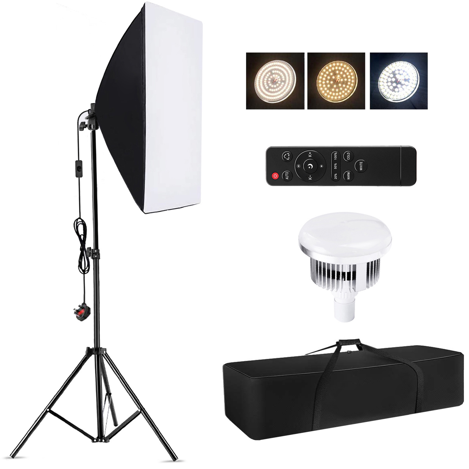 Photography Lighting Kits - طقم إضاءة استوديو التصوير من كامونوم