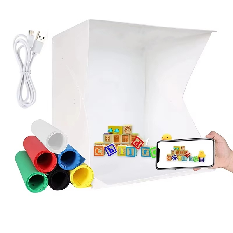 Photography Lighting Kits - صندوق إضاءة قابل للطي، خيمة استوديو