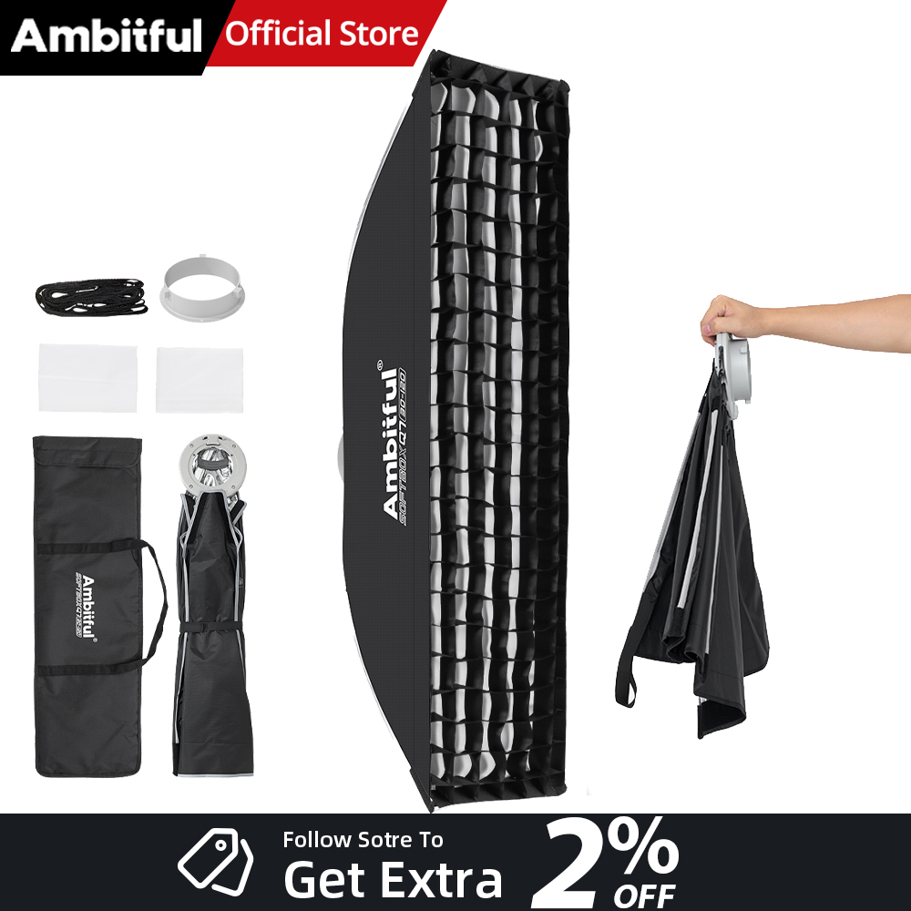 Photography Lighting For Products - صندوق إضاءة مربع AMBITFUL Q7-II مقاس