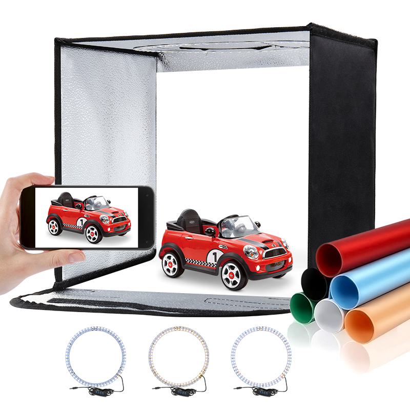 Photography Lighting Kits - 11.8x11.8 بوصة أضعاف صور إضاءة الاستوديو