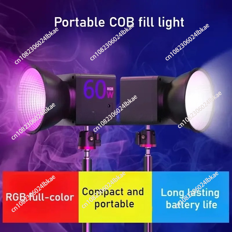 إضاءة LED محمولة باليد بقوة 60 - مراجعة Photography Lighting Outdoor وسعره