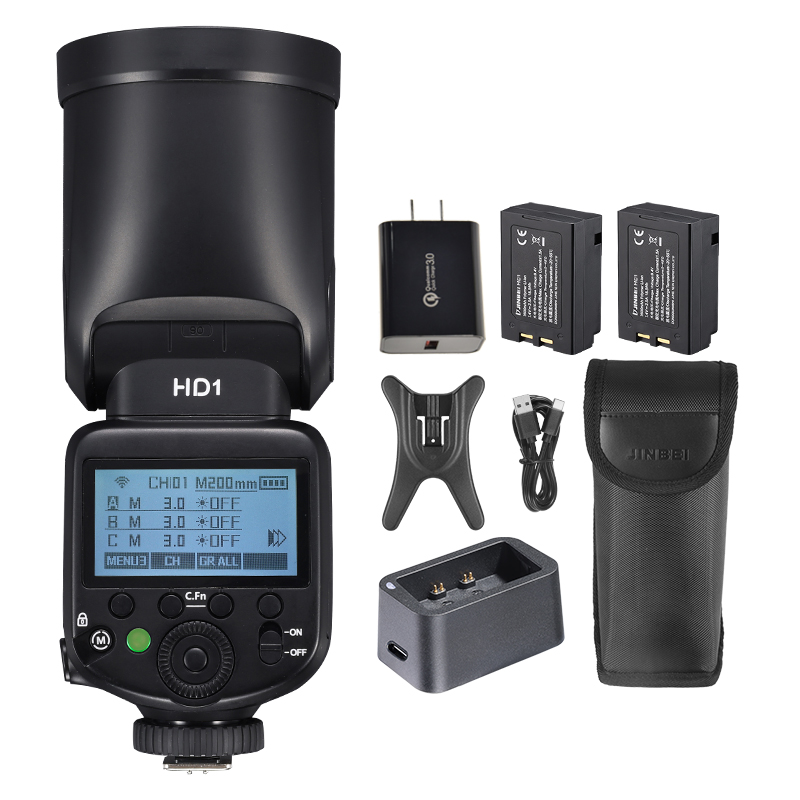 طقم إضاءة فلاش كاميرا JINBEI H - مراجعة Photography Lighting Kits وسعره