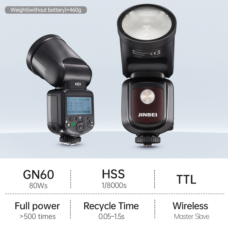 طقم إضاءة فلاش كاميرا JINBEI H - مراجعة Photography Lighting Kits وسعره
