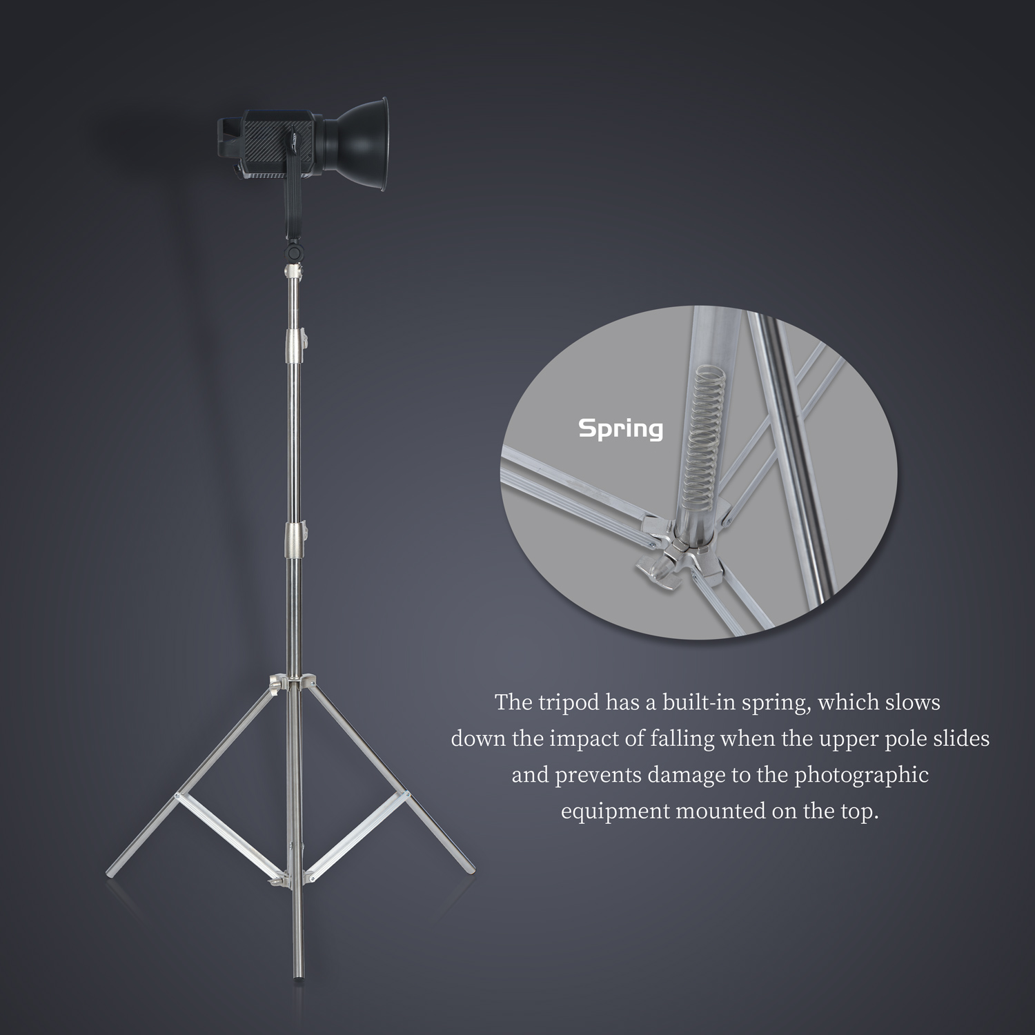 SH 2.8M الفولاذ المقاوم للصدأ  - مراجعة Photography Lighting For Products وسعره