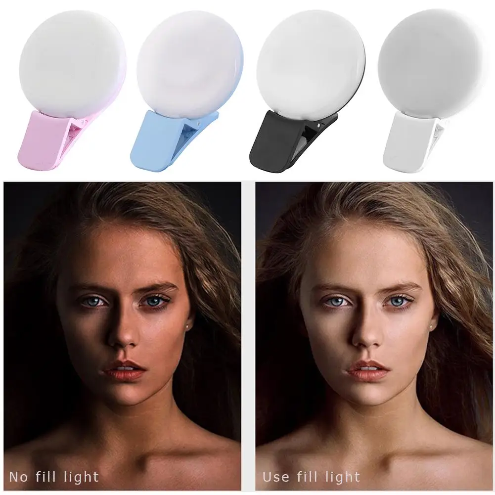 الهاتف المحمول LED Selfie Ring - مراجعة Photography Lighting Handheld وسعره
