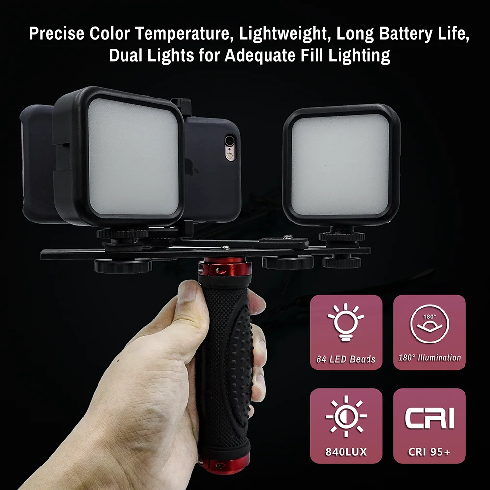 ضوء التصوير الفوتوغرافي للأسنا - مراجعة Photography Mobile Lighting وسعره