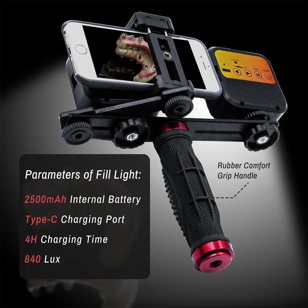 ضوء التصوير الفوتوغرافي للأسنا - مراجعة Photography Mobile Lighting وسعره