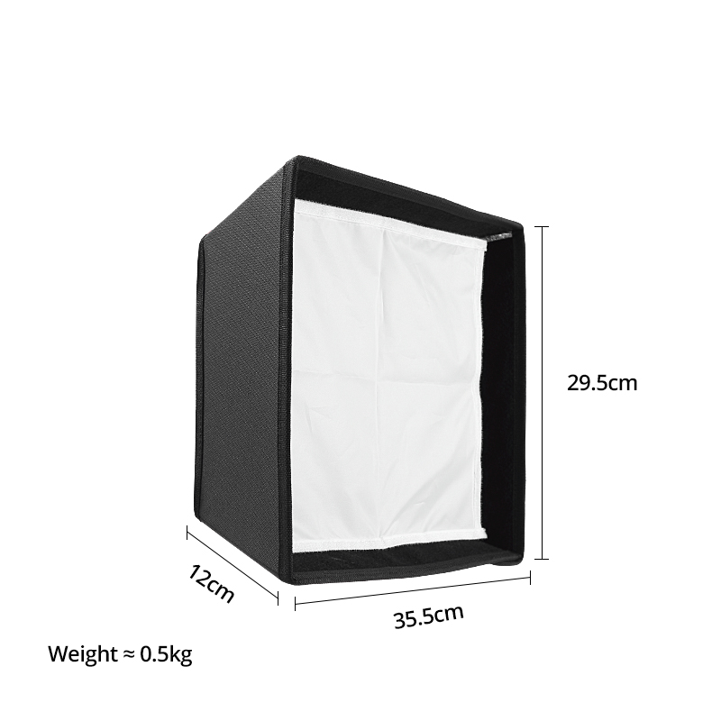 AMBITFUL LEDP60C Softbox المخص - مراجعة Photography Lighting Brand وسعره