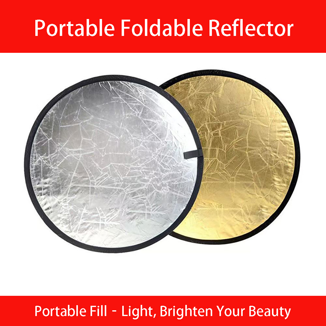 قرص إضاءة قابل للطي مزدوج الجو - مراجعة Photography Lighting Reflector وسعره