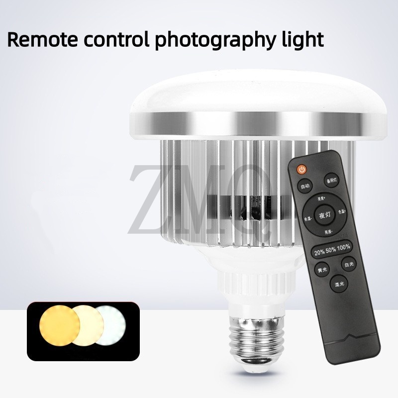E27 85 واط 155 واط مصباح 3200  - مراجعة Photography Lighting Reflector وسعره