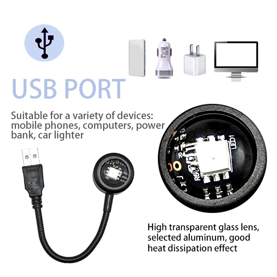 مصباح LED بمنفذ USB لعرض غروب  - مراجعة Photography Lighting Wall وسعره