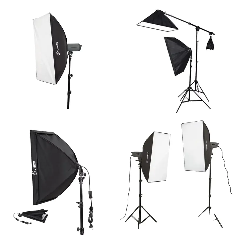 استوديو تصوير محمول عالي الجود - مراجعة Photography Lighting Softbox وسعره