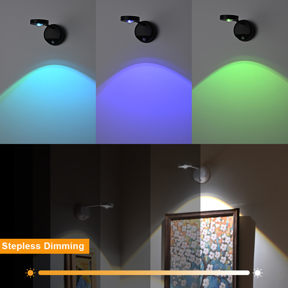مجموعة مصابيح حائط LED RGB من  - مراجعة Photography Lighting Wall وسعره