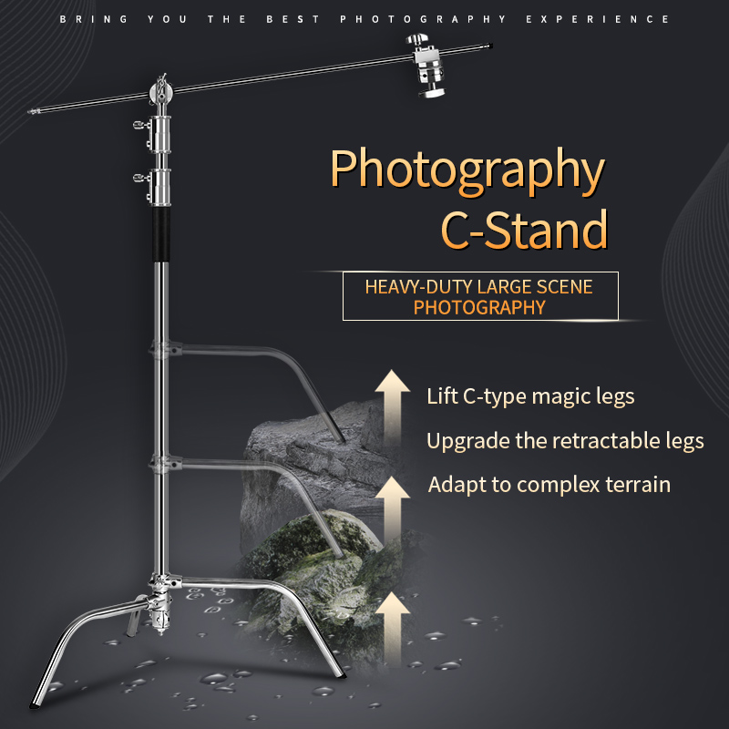 حامل تصوير على شكل حرف C من ال - مراجعة Photography Lighting Softbox وسعره