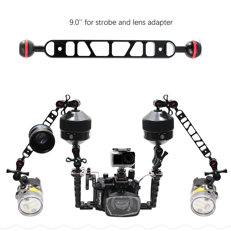 Nitescuba محول كرة ألومنيوم لل - مراجعة Photography Lighting Kits وسعره
