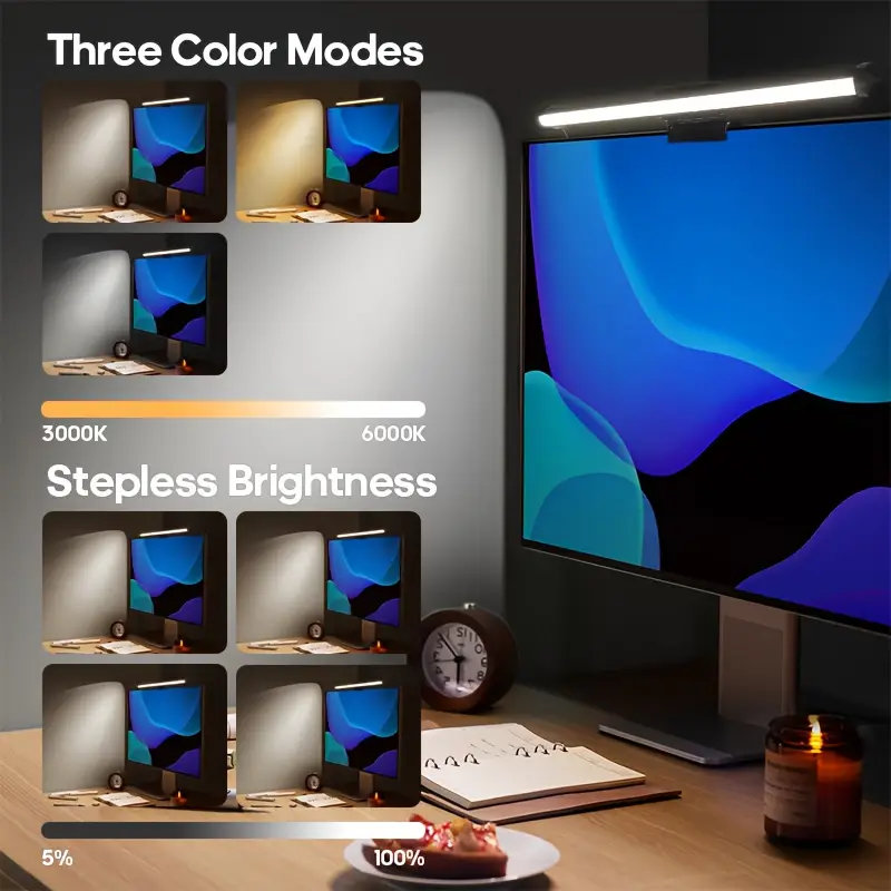 مصباح مكتب LED بمنفذ USB، إضاء - مراجعة Photography Lighting Game وسعره