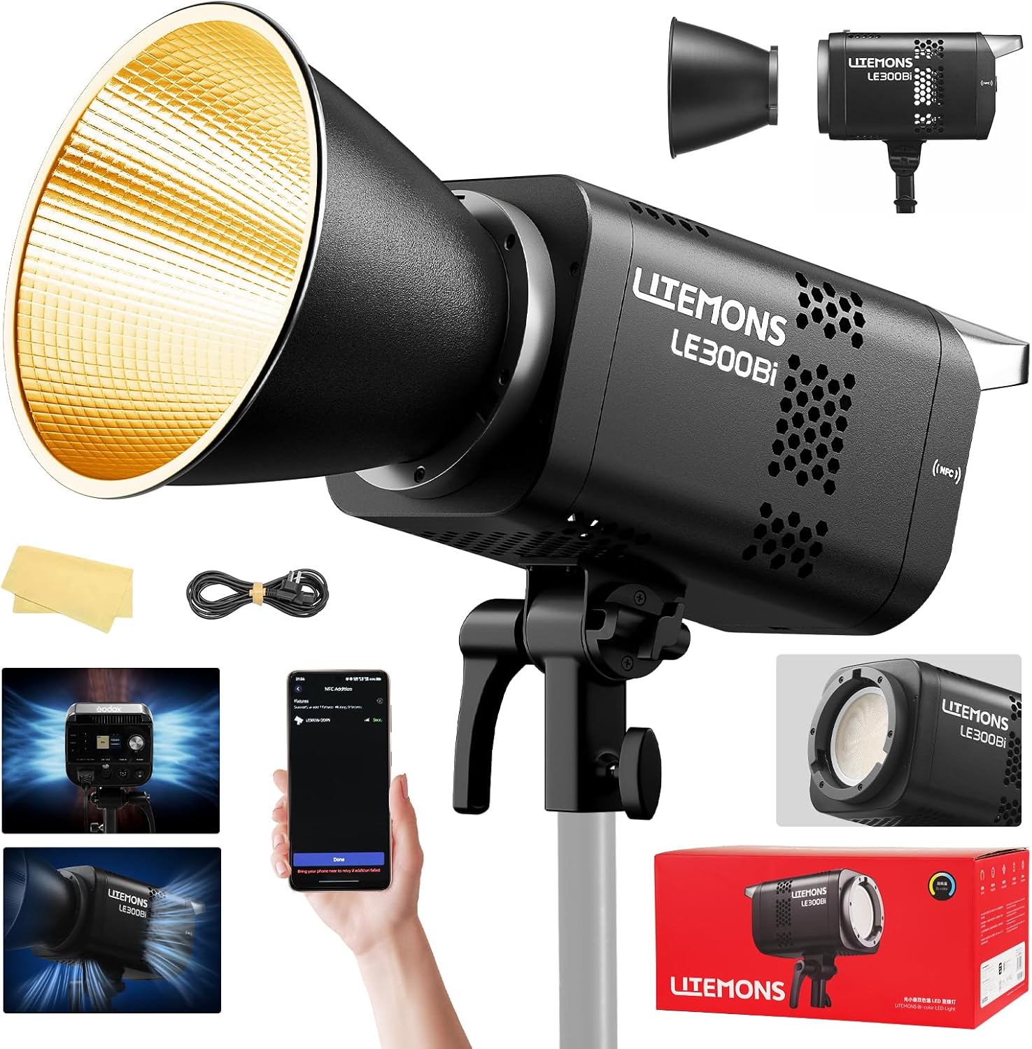 مجموعة إضاءة فيديو LED RGB، 3  - مراجعة Photography Lighting Kits وسعره