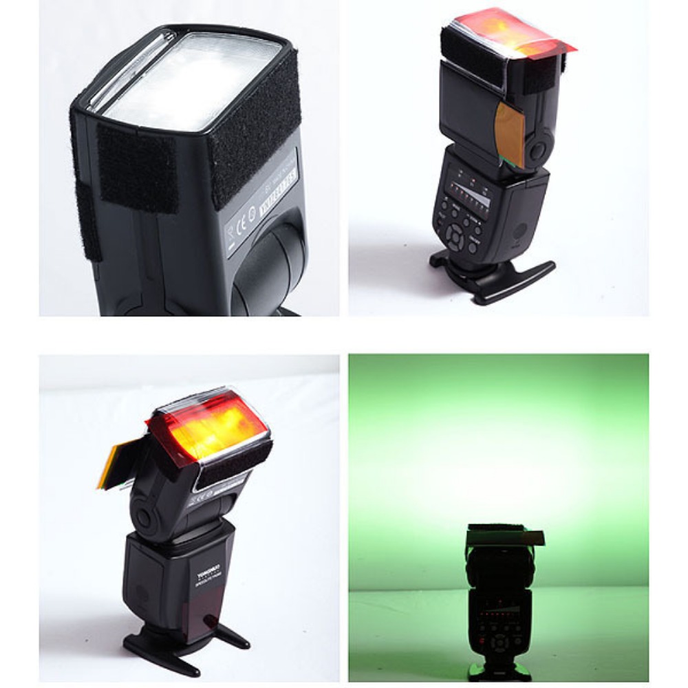 طقم فلاتر إضاءة للكاميرا بـ 12 - مراجعة Photography Lighting Kits وسعره