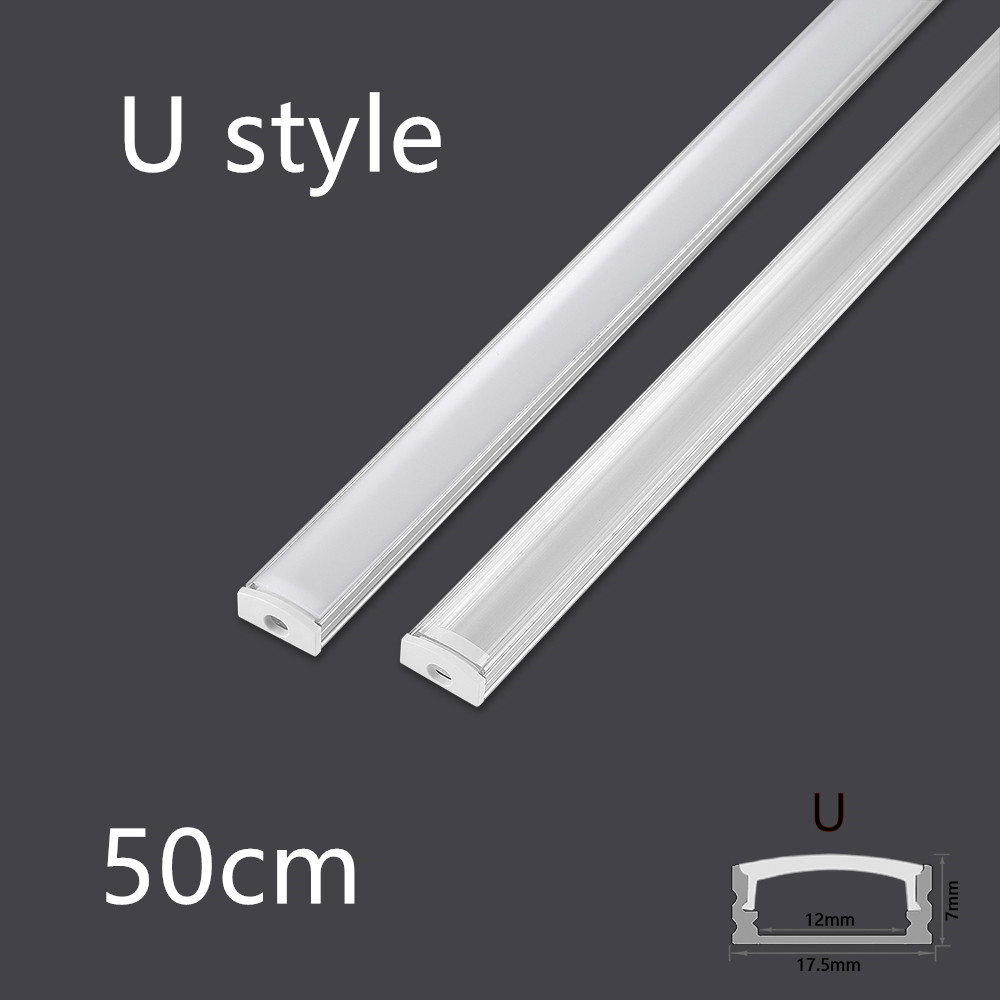 LED 50 سنتيمتر قناة الألومنيوم - مراجعة Diffusion Material Roll وسعره