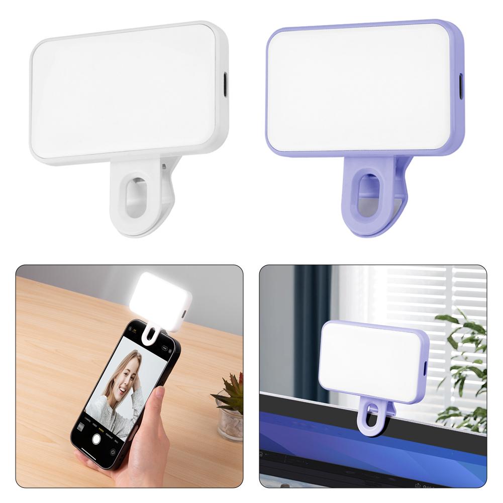 Selfie LED اللون كليب ملء الضو - مراجعة Photography Mobile Lighting وسعره
