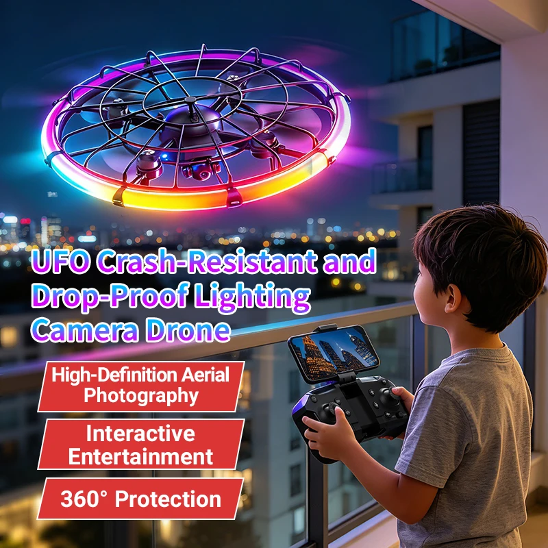 طائرة JJRC H145 UFO RC بدون طي - مراجعة Photography Lighting Game وسعره