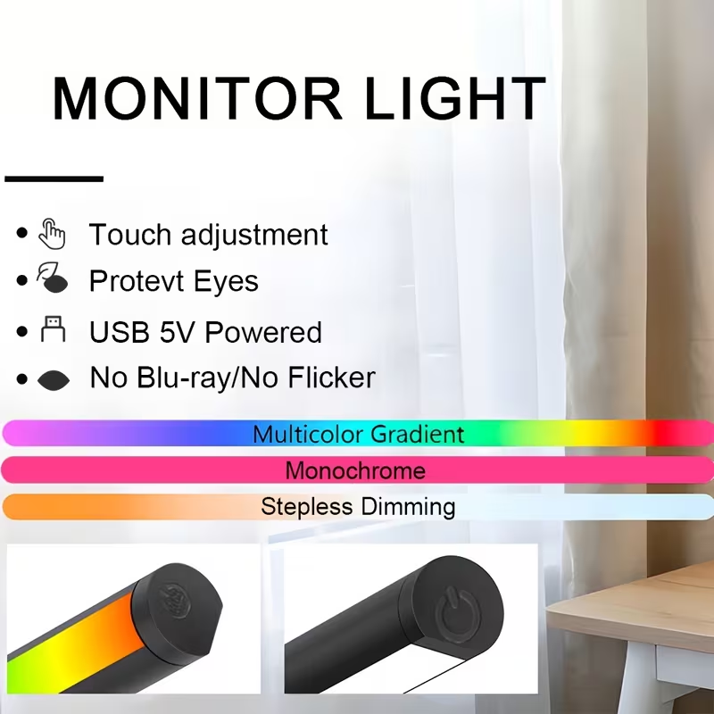 شريط إضاءة LED معلق لشاشة الكم - مراجعة Photography Lighting Game وسعره